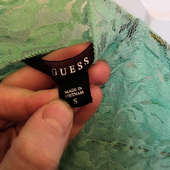 Guess - Mockneck Lace Dress - Picture 6 of 7